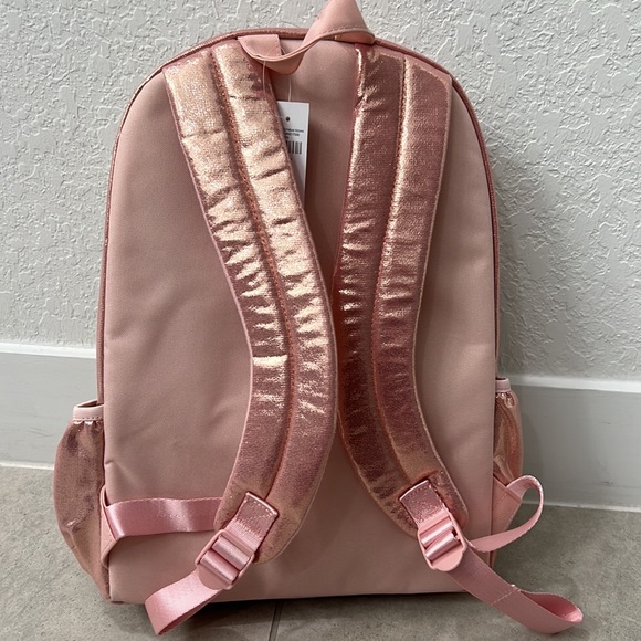 Rose Gold Initial Unicorn Backpack - Picture 4 of 4